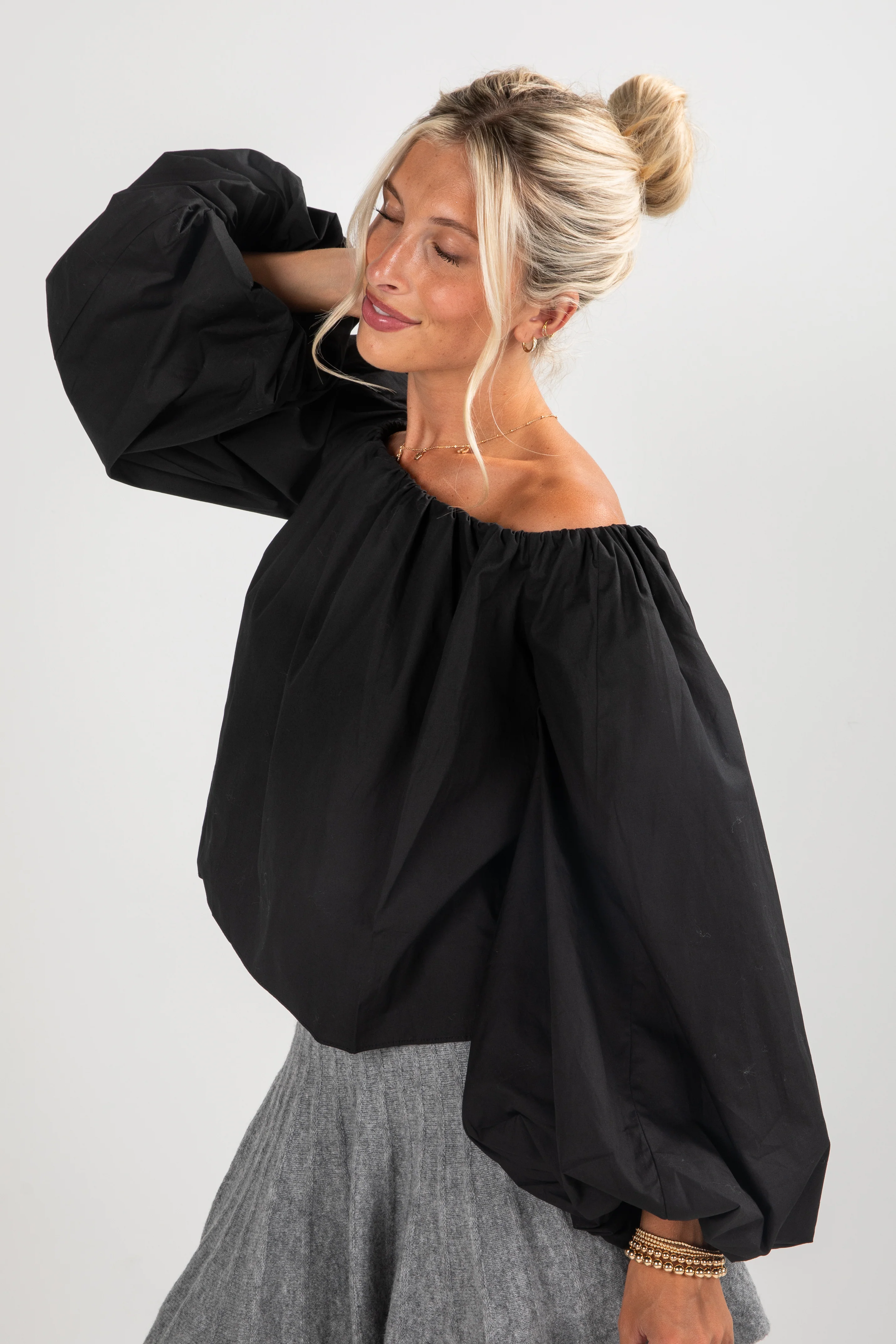 FINAL SALE - Come Along Off-The-Shoulder Blouse 5 FINAL SALE - Come Along Off-The-Shoulder Blouse