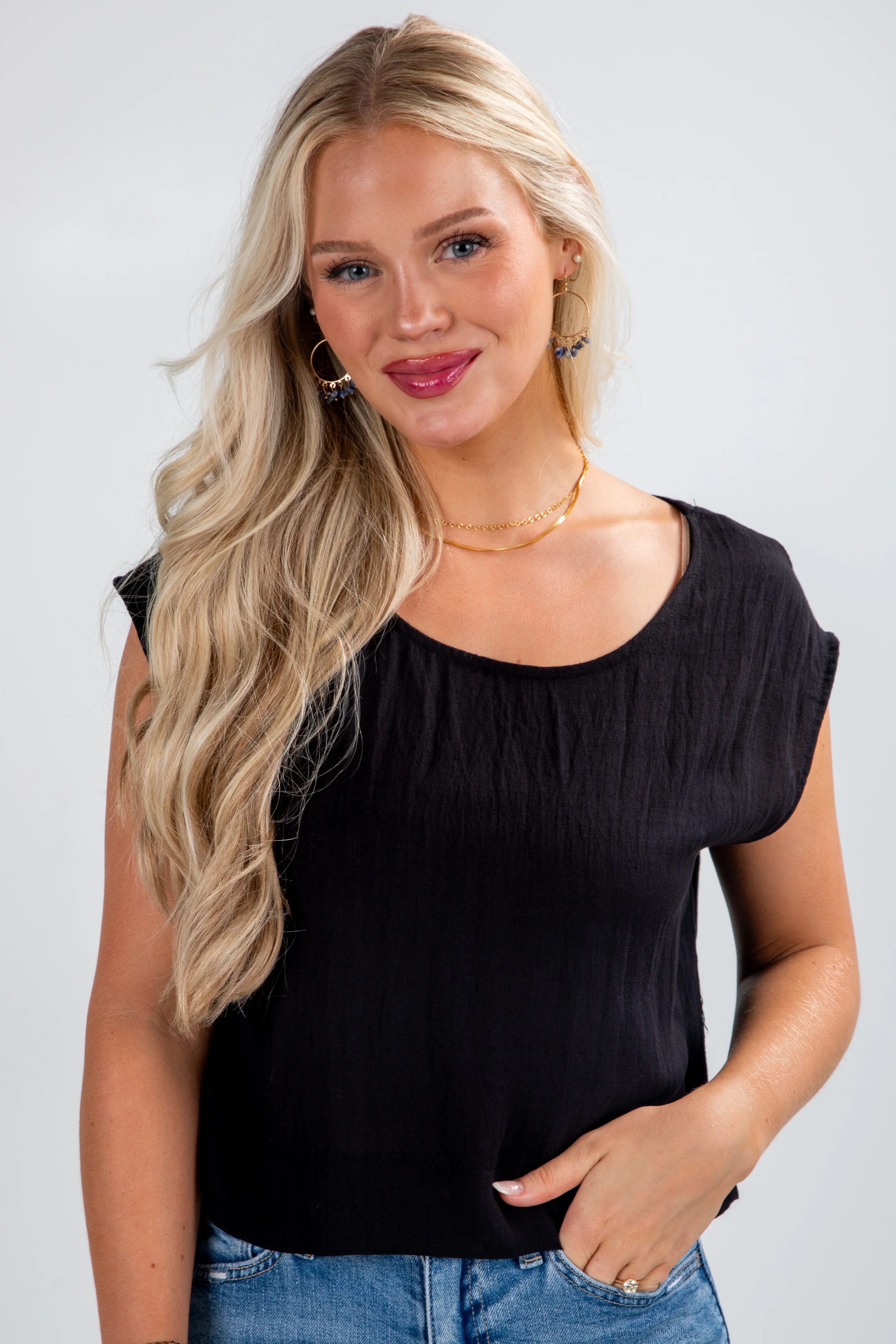 FINAL SALE - Consider Me Lucky Blouse - DU DEAL