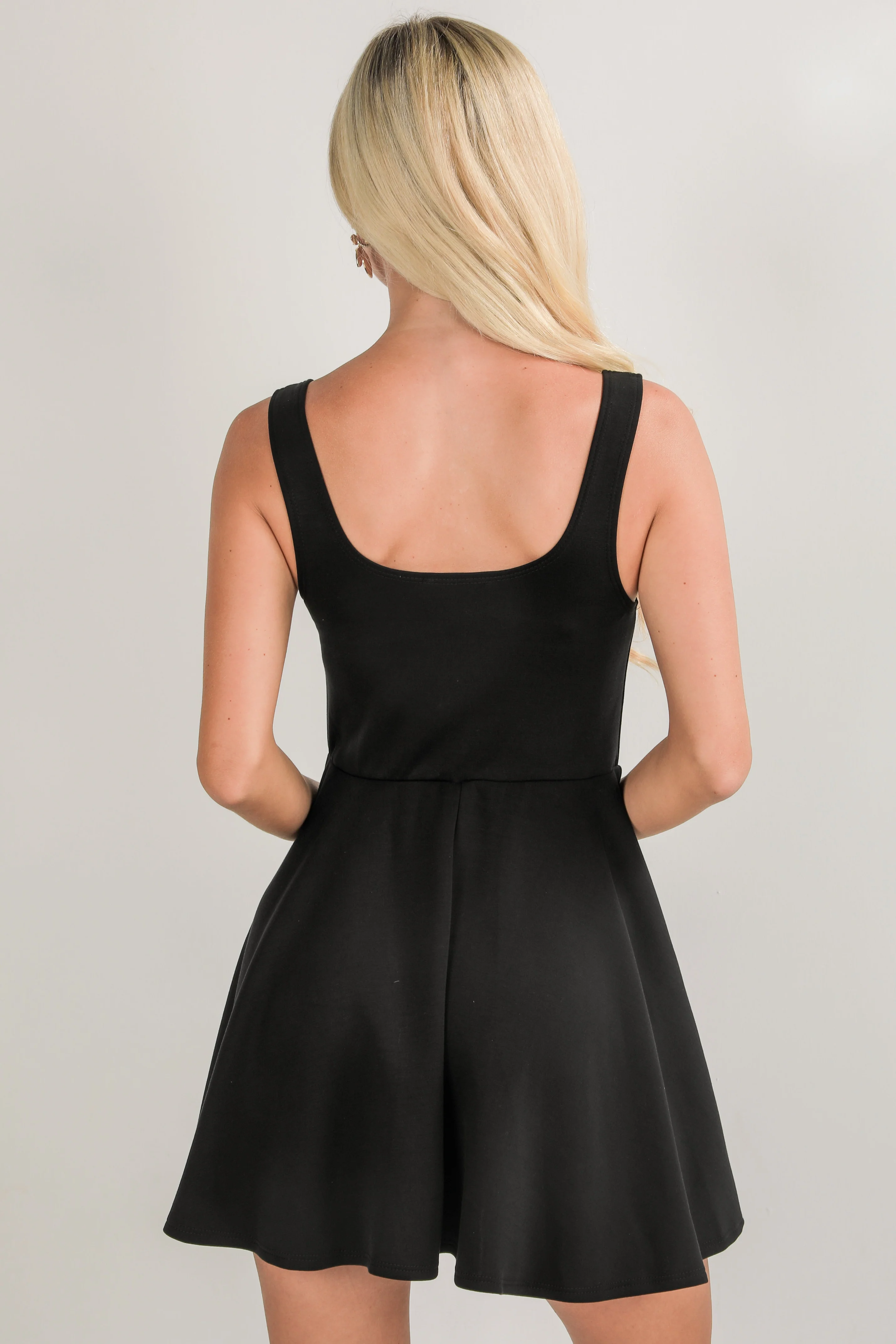 FINAL SALE - Heart On My Sleeve Black Mini Dress 5 FINAL SALE - Heart On My Sleeve Black Mini Dress