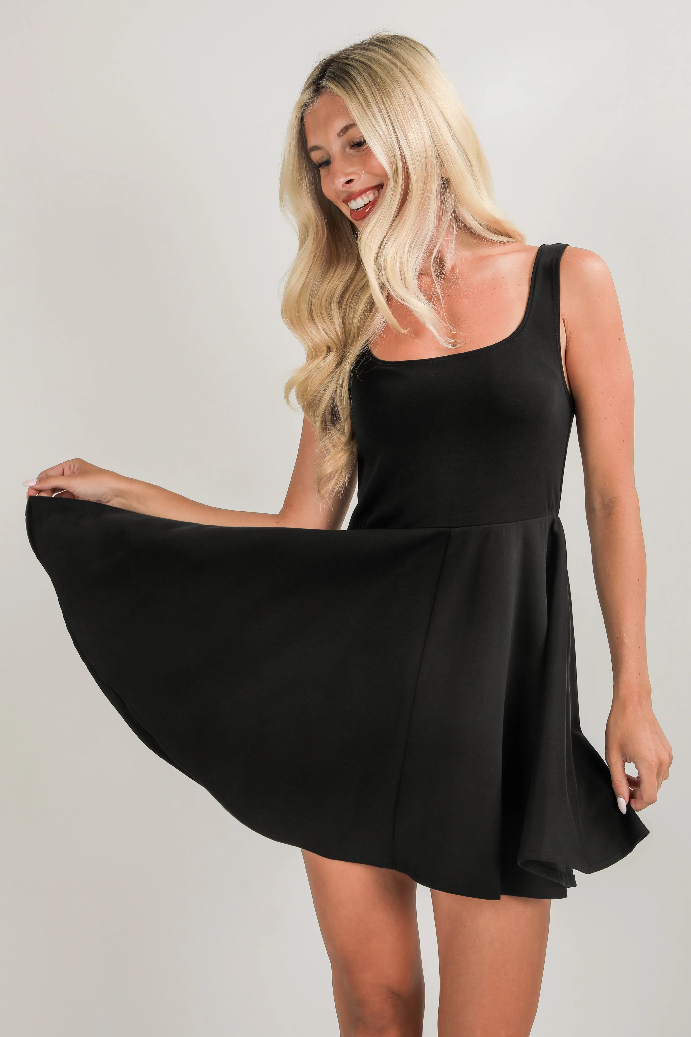 FINAL SALE - Heart On My Sleeve Black Mini Dress 6 FINAL SALE - Heart On My Sleeve Black Mini Dress