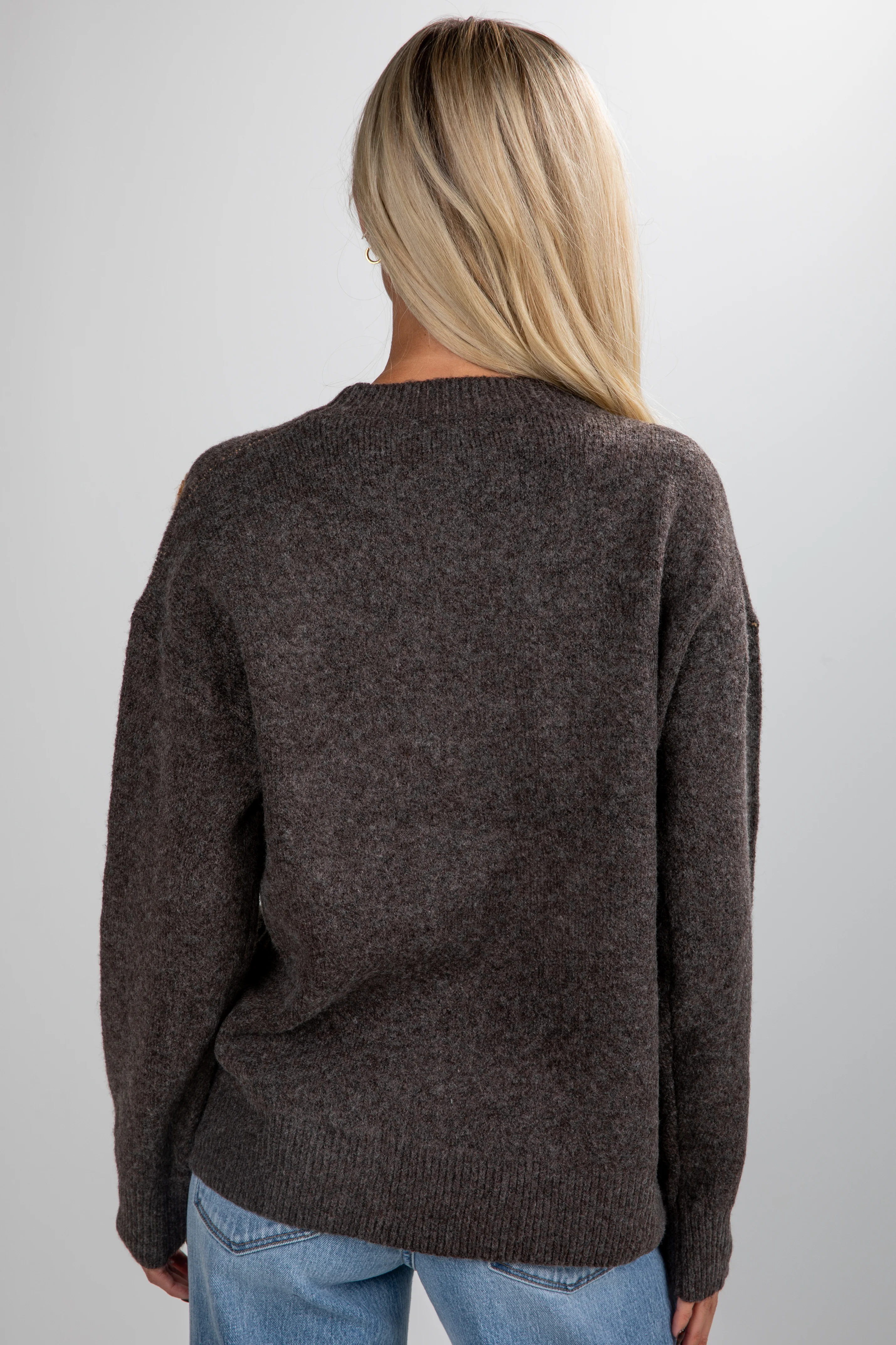 FINAL SALE - Look To Me Flower Sweater