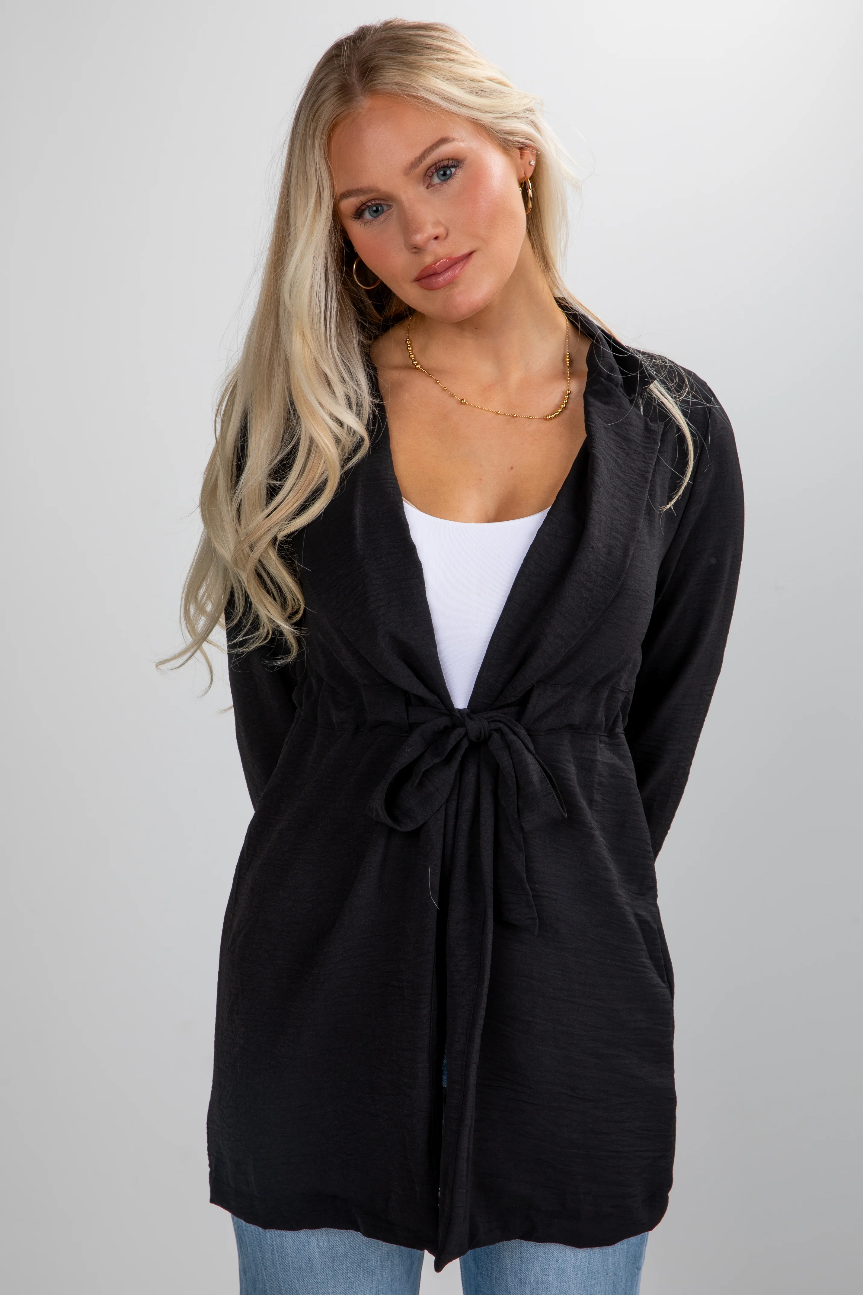 FINAL SALE - Cherished Moments Black Blazer - DU DEAL 6 FINAL SALE - Cherished Moments Black Blazer - DU DEAL
