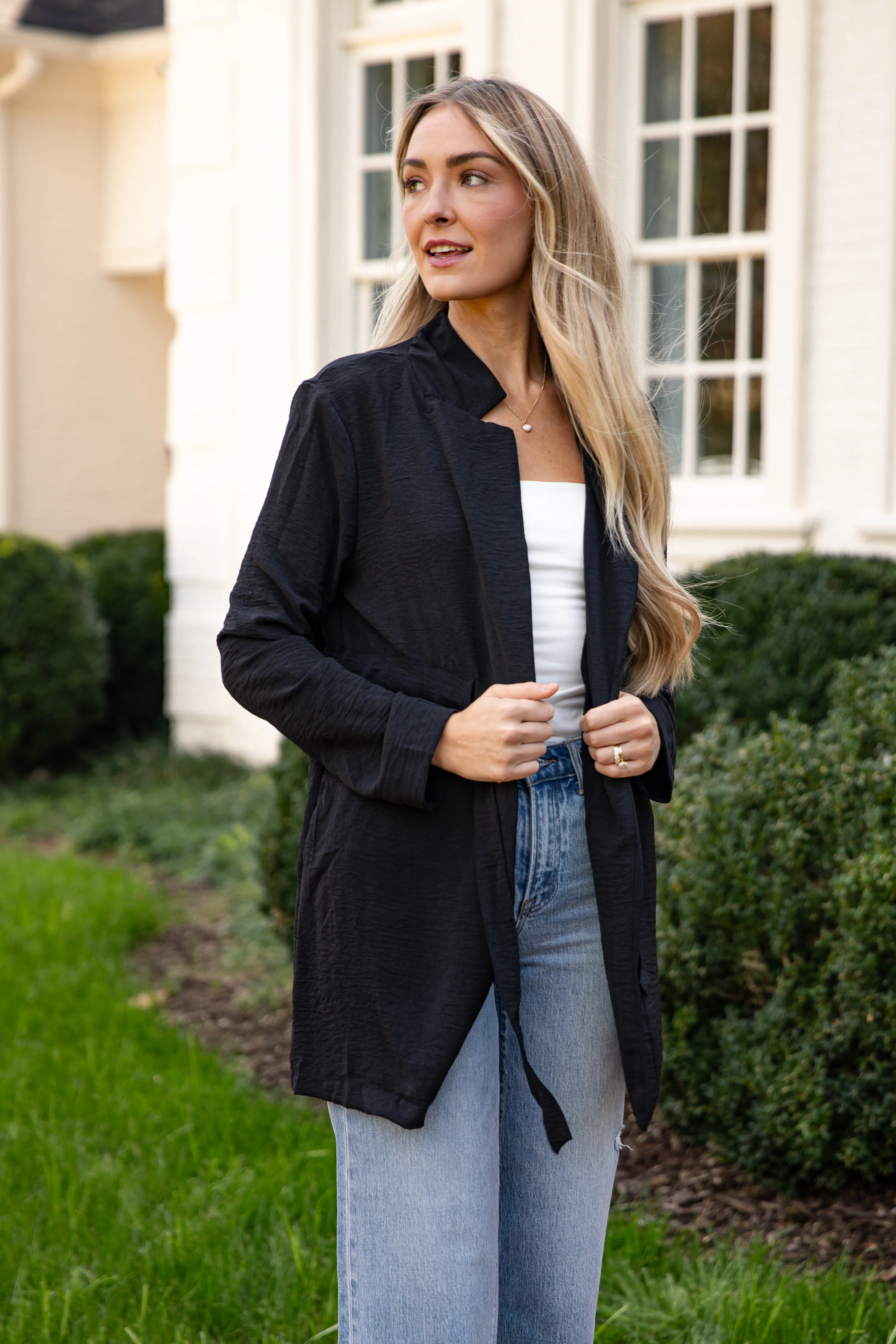 FINAL SALE - Cherished Moments Black Blazer - DU DEAL 7 FINAL SALE - Cherished Moments Black Blazer - DU DEAL