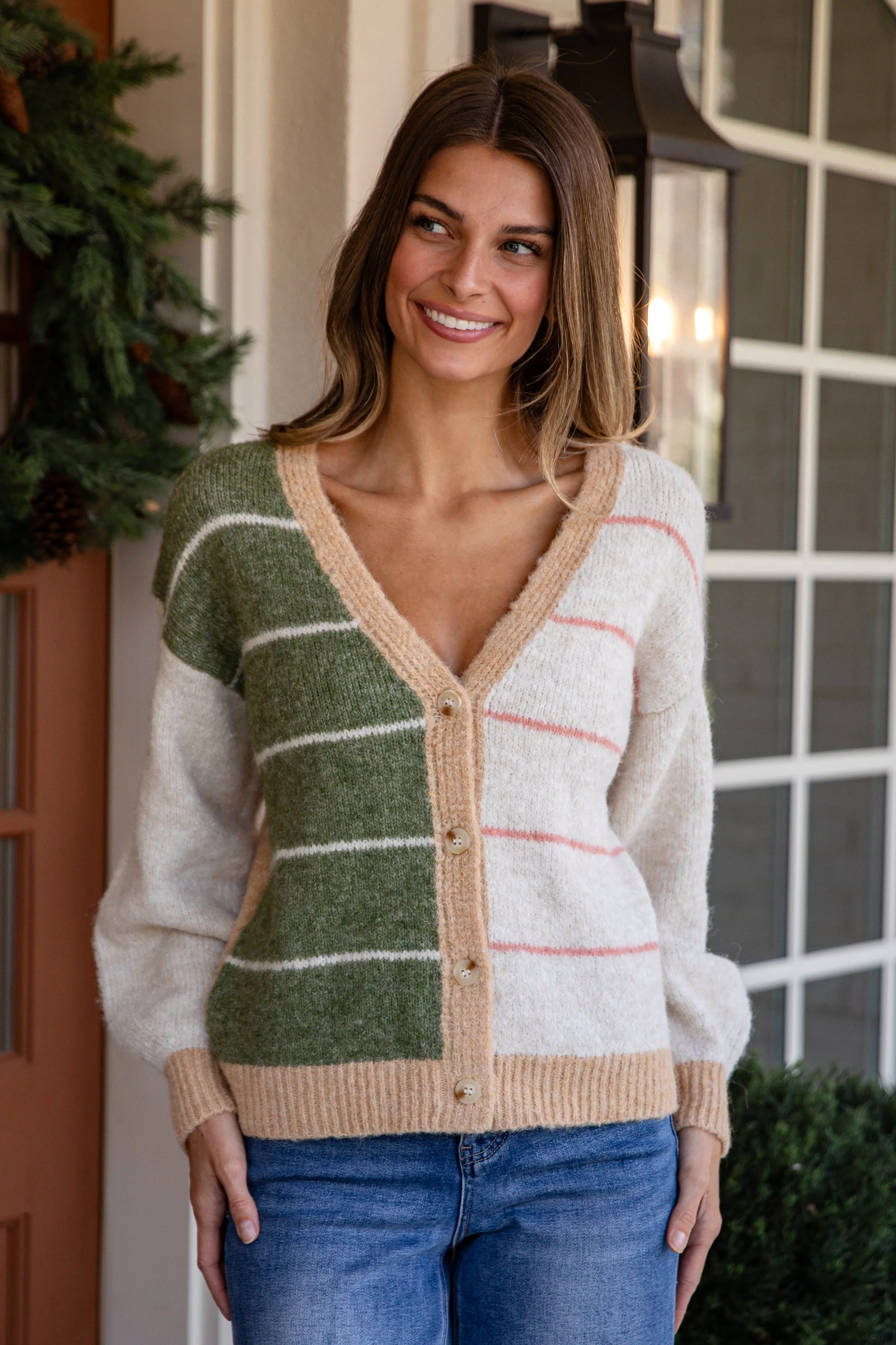 FINAL SALE - Frost + Fir Multi Cardigan