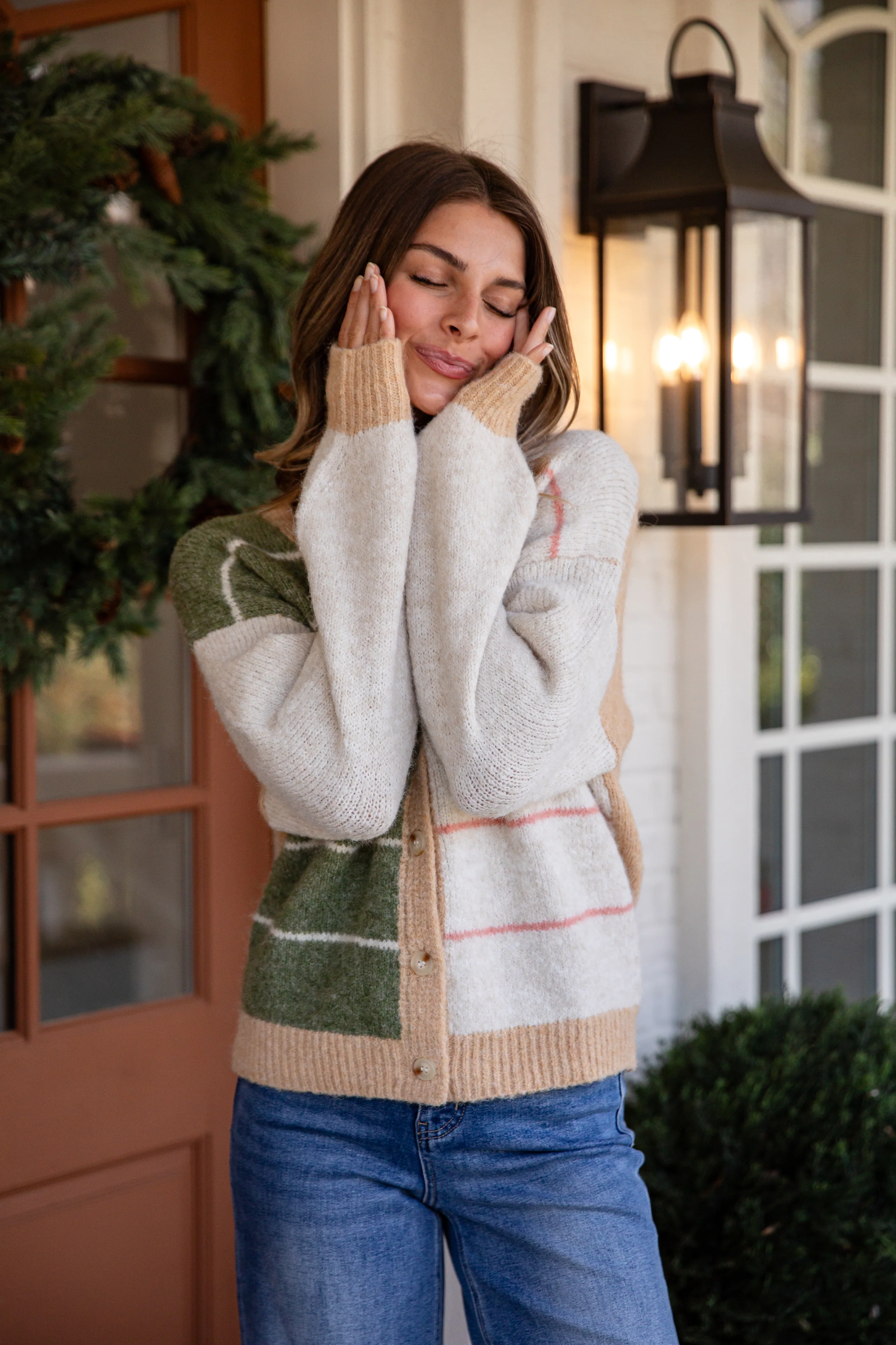FINAL SALE - Frost + Fir Multi Cardigan