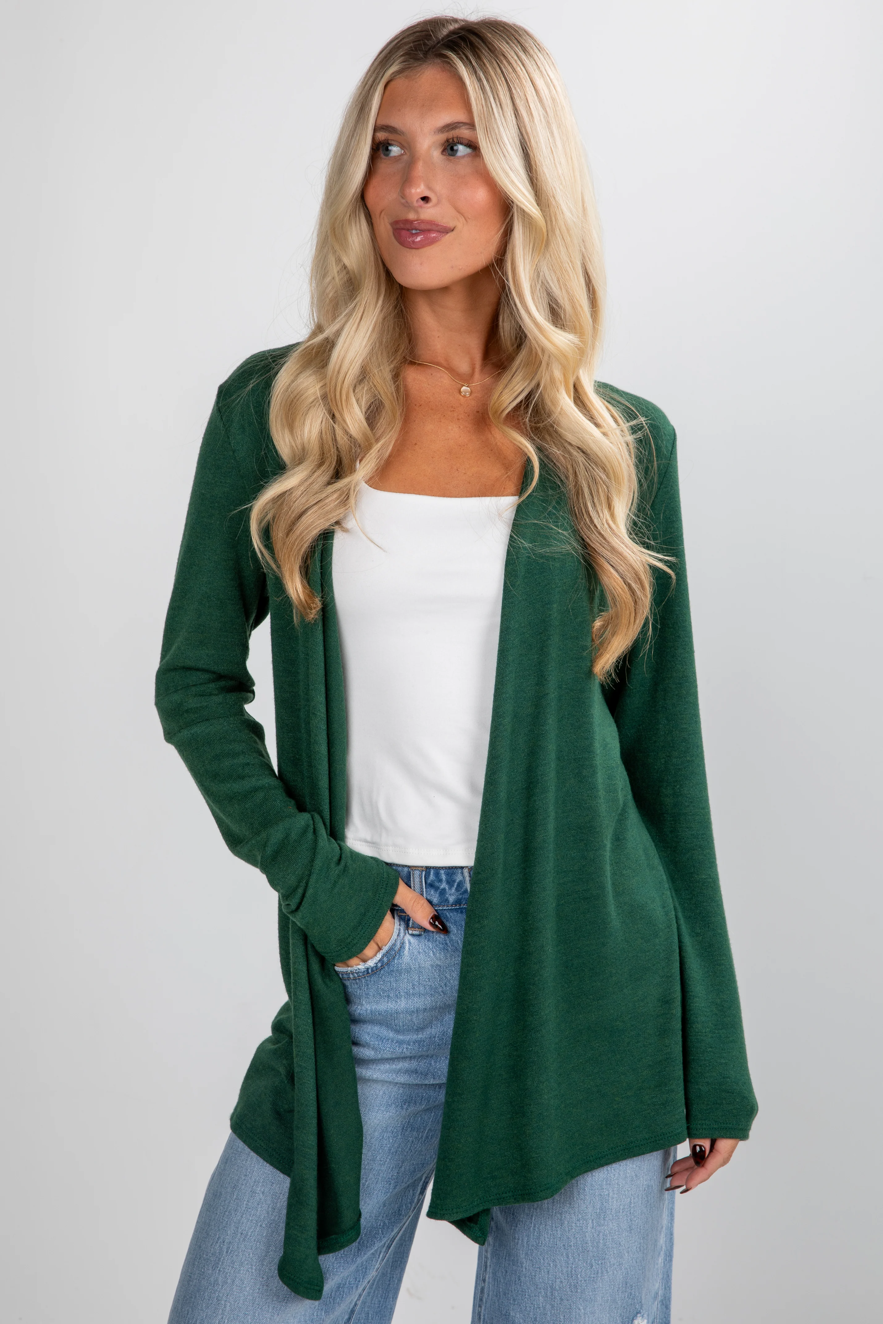 FINAL SALE - On The Line Soft Knit Cardigan - DU DEAL