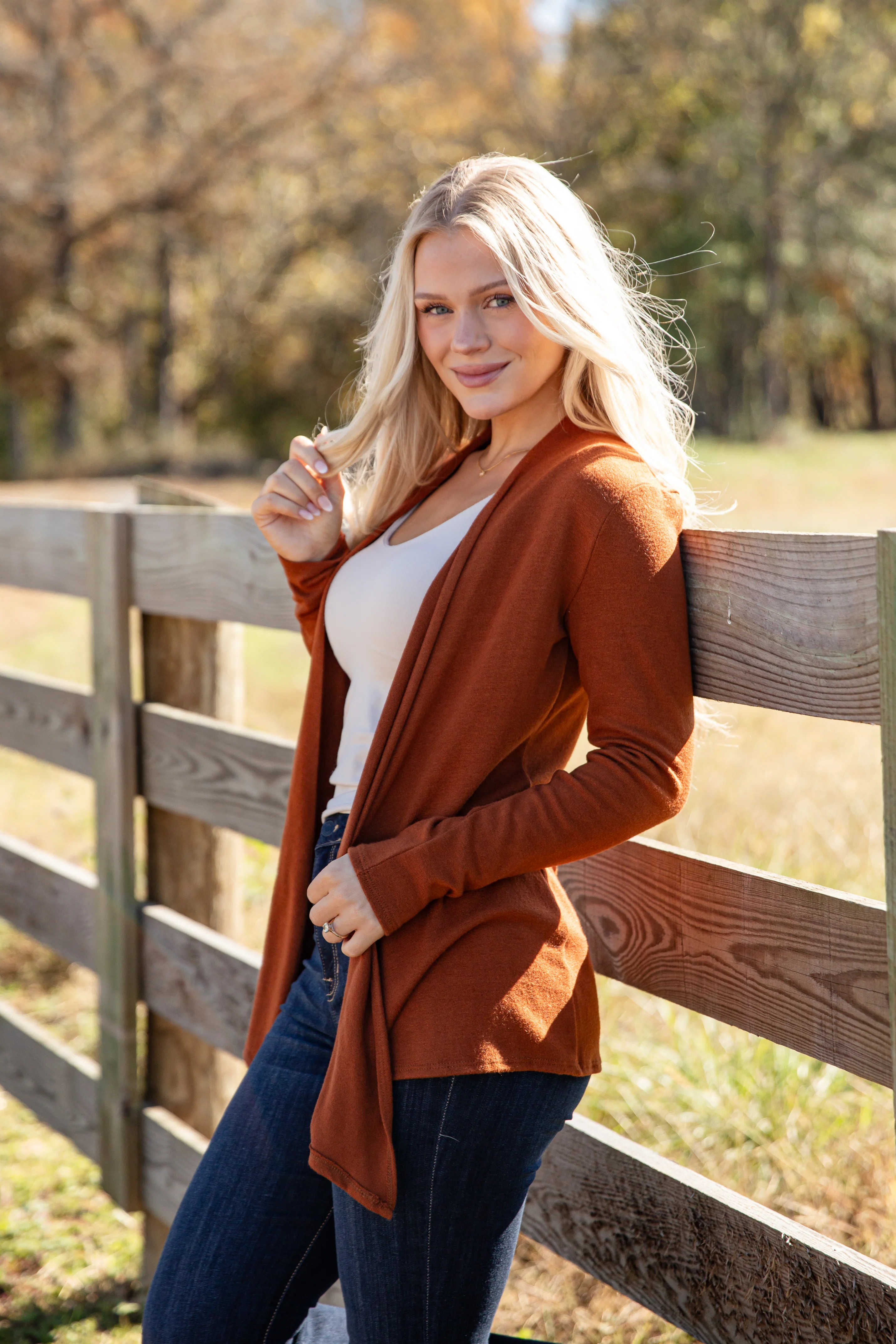 FINAL SALE - On The Line Soft Knit Cardigan - DU DEAL