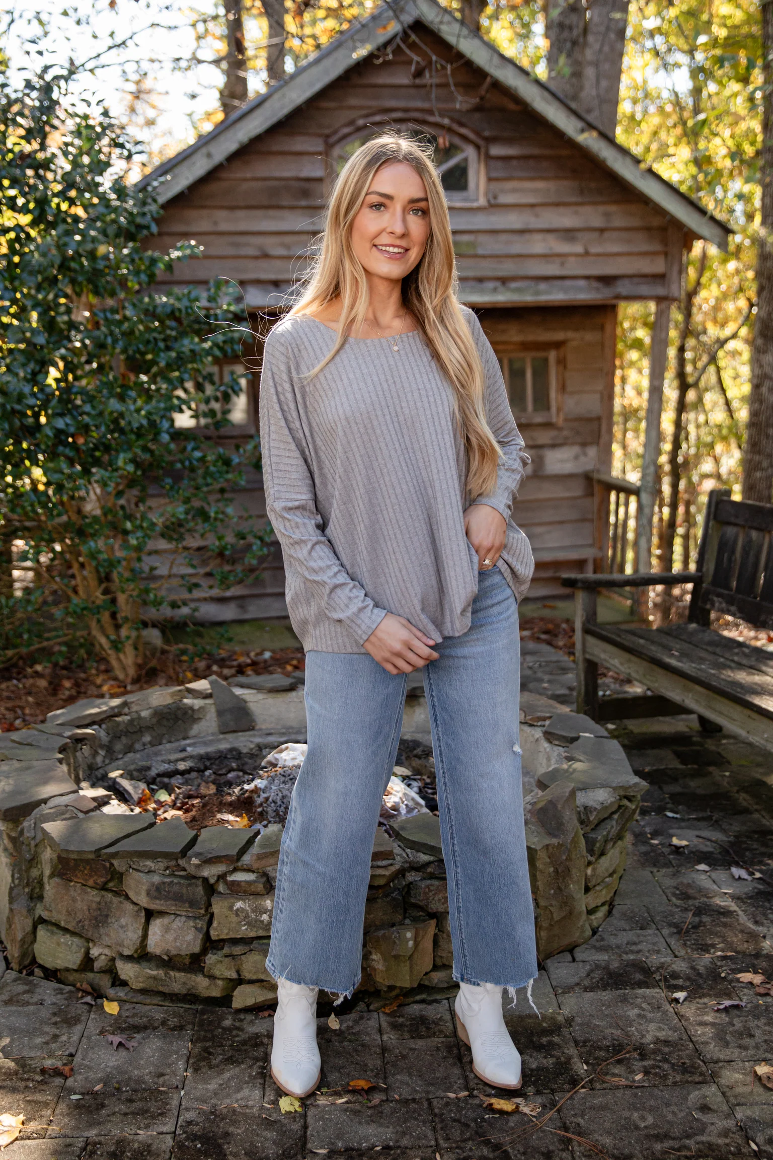 FINAL SALE - Believe In You Ribbed Knit Open Back Top - DU DEAL 6 FINAL SALE - Believe In You Ribbed Knit Open Back Top - DU DEAL