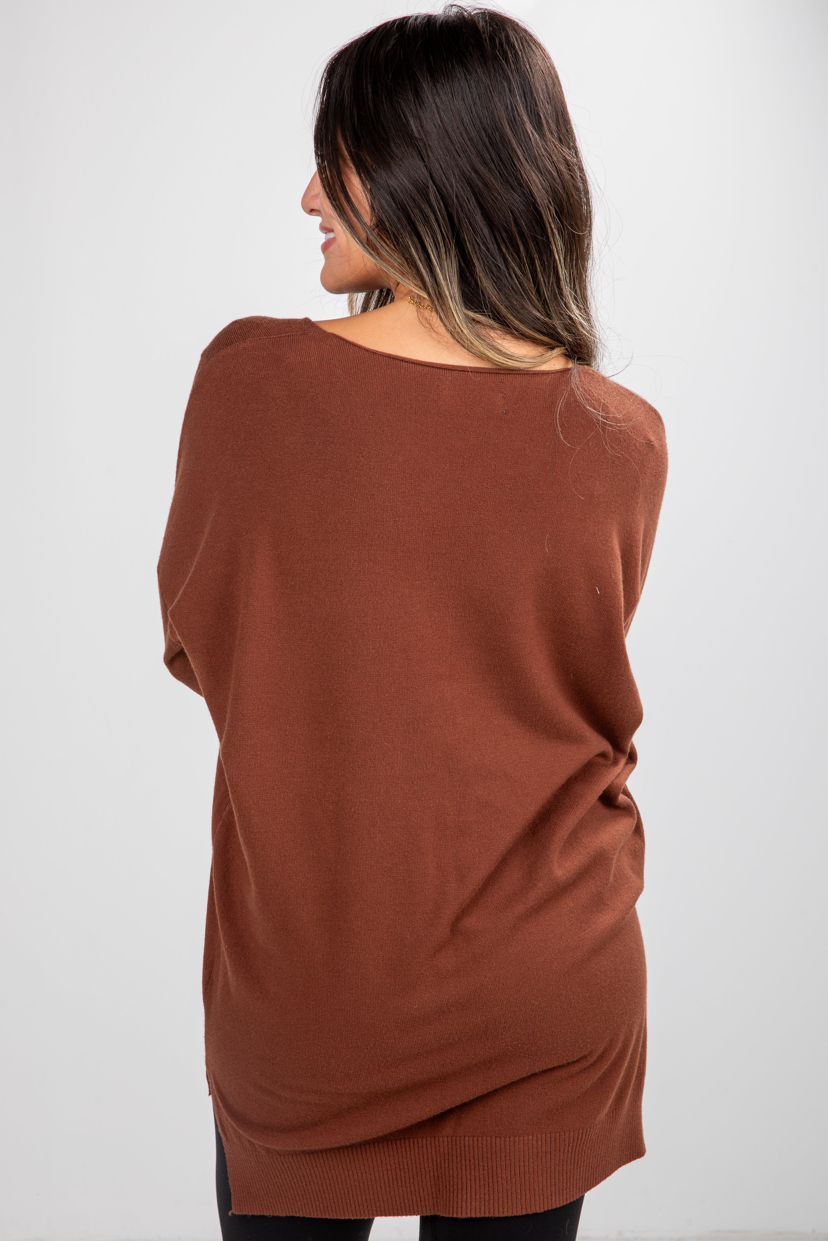 FINAL SALE - Cool And Cozy Oversized Lightweight Knit Sweater