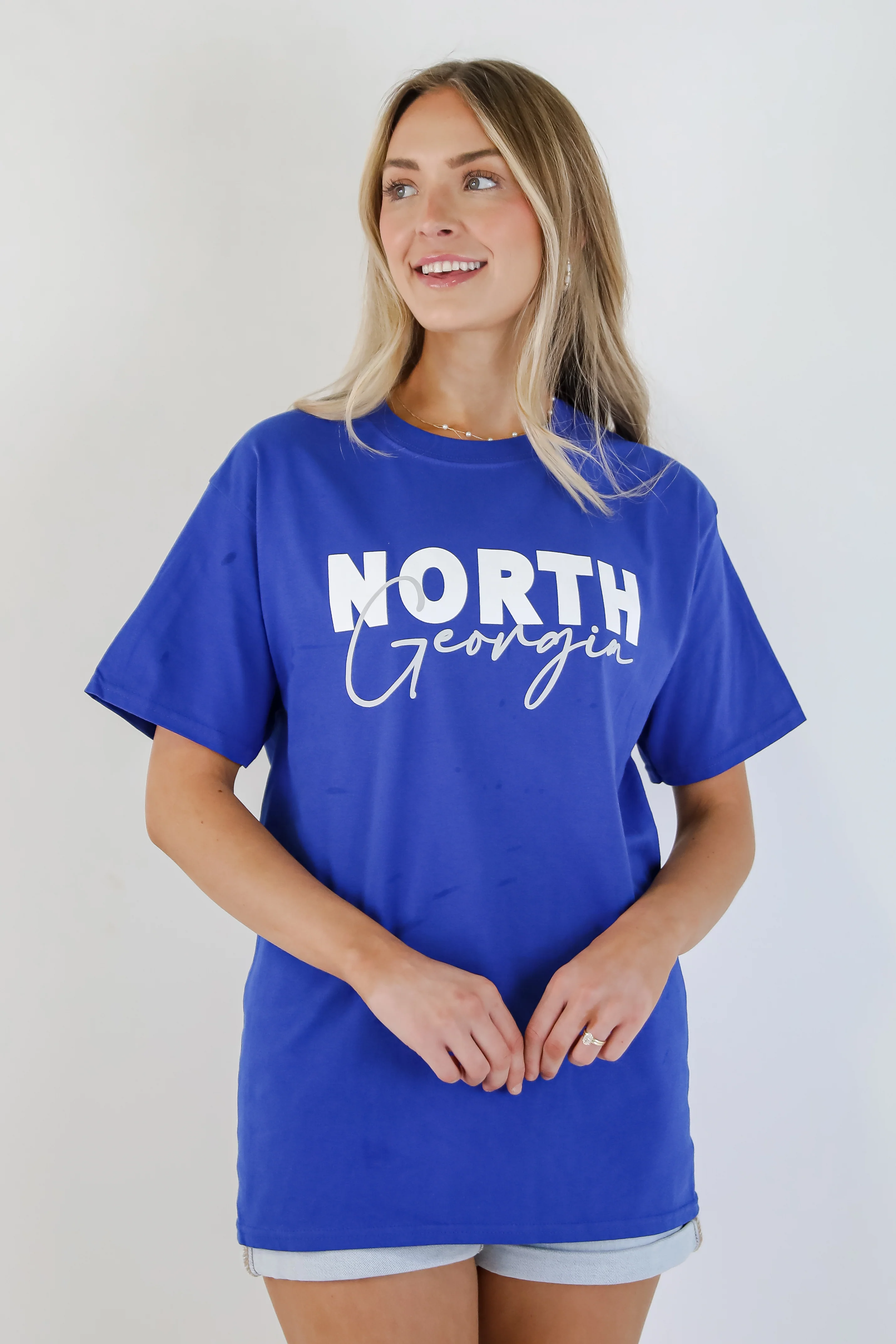 Blue North Georgia Tee